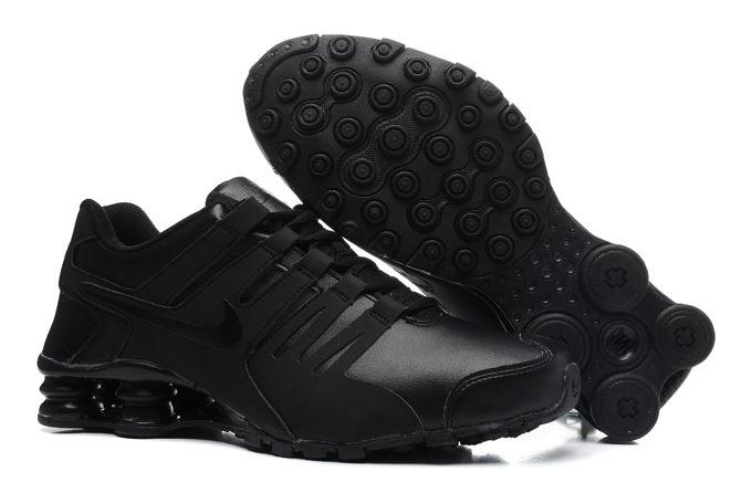 Toutes les chaussures noires Nike Shox actuelle mens nouveau 2014 (2)